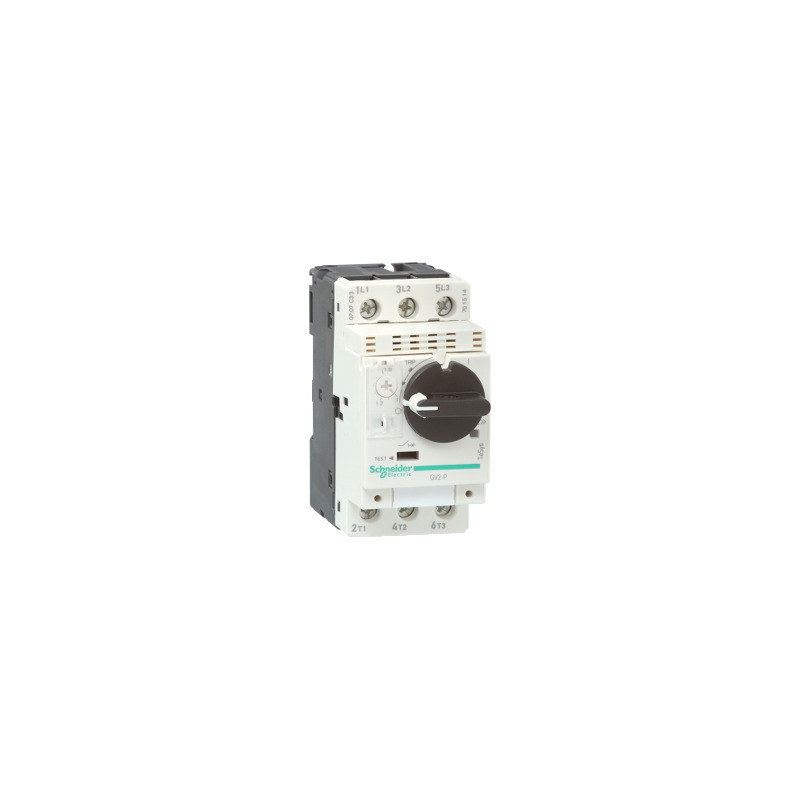 TeSys GV2 - Disyuntor magnetotérmico - 0,40…0,63 A - conexión por tornillo ref. GV2P04 Schneider Electric [PLAZO 3-6 SEMANAS]